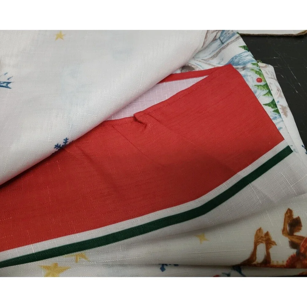 Printed Fabric Tablecloth,60